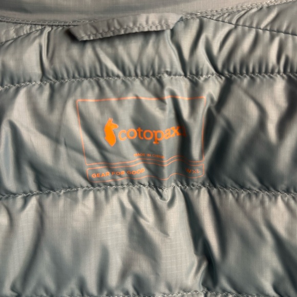 NWT Cotopaxi Fuego Down Puffy Vest Women’s XL - Picture 6 of 7